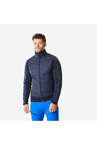 Decathlon Jachetă pentru bărbați Quechua, caldă, pentru exterior, din lână - Albastru - MH900 Mountain