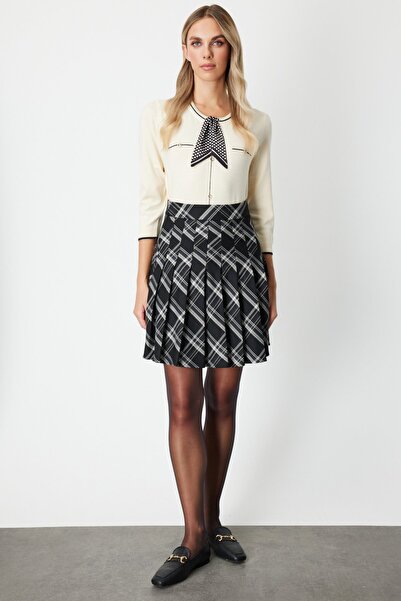 Ekol Pleated Mini Skirt