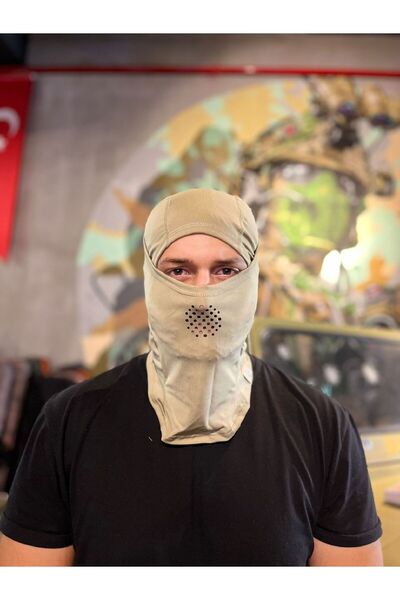 SINGLE SWORD BALAKLAVA MASKE BEJ