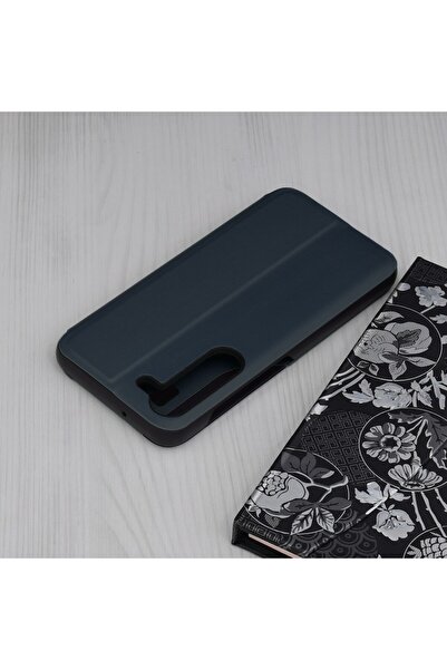 OEM Case for Samsung Galaxy S23, Leather, Dark Blue