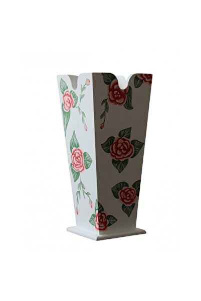 Decoratiuni Vintage Casa Retro Suport umbrele, ornament de lemn, pictat manua...