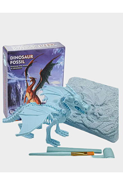 OBRO Kit educativ pentru săpături cu dinozauri – Descoperă fosile cu ciocan, ...