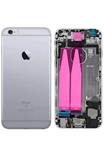 AXYA Apple İphone 6s Full Dolu Kasa Kapak Servis Kalite Koyu Gri