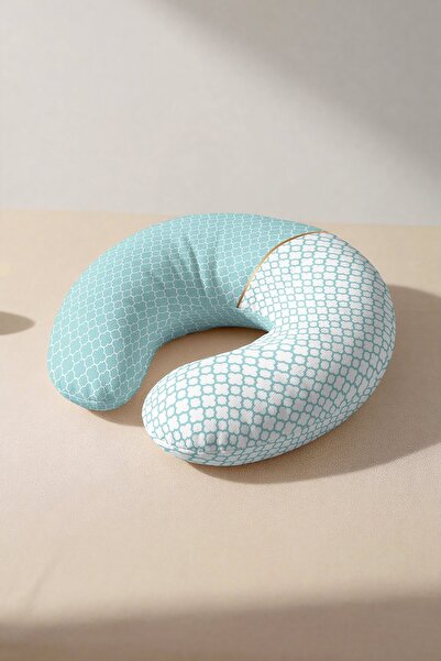 Evimde Bambaşka Pernă ergonomică pentru gât cu model geometric modern - Pernă...