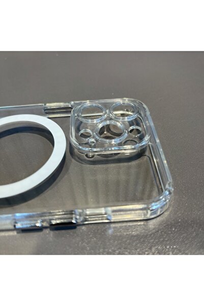 Flippy Protective case for iPhone 14 Pro Mag Safe, 2in1 magnetic charging, Silicone, Transparent