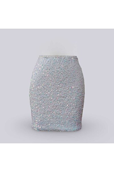 AURA Fiona Velvet Sequin Skirt