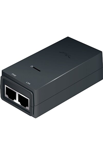Ubiquiti Sursă de alimentare 24V, Ubiquiti, 0.5A, PoE cu port LAN, Negru