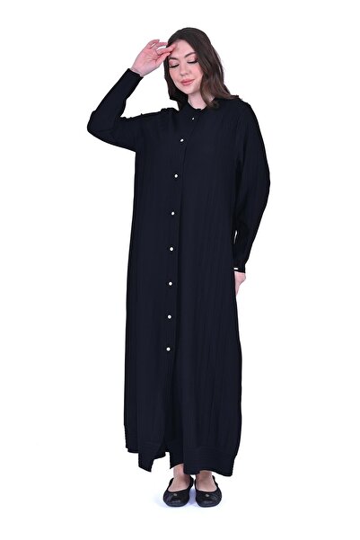 Invee Ribbed Knit Cardigan Black