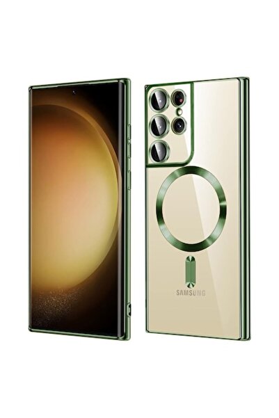 Fils Husă de protecție pentru Samsung Galaxy S21 Ultra 5G, Luxury Crystal Mag...