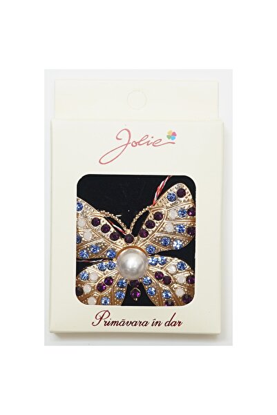 Flippy Martisor Brosa Medie, Multicolora, Dimensiune Brosa Aprox 5 cm, Υλικό Μέταλλο, Μοντέλο 8