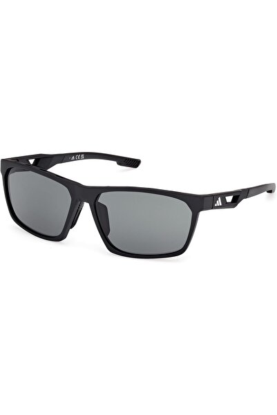 adidas SPORT Unisex SP0101 Sunglasses, Matte Black, 59