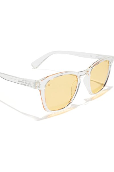 Northweek Unisex Wall Sunglasses, Transparent Yellow