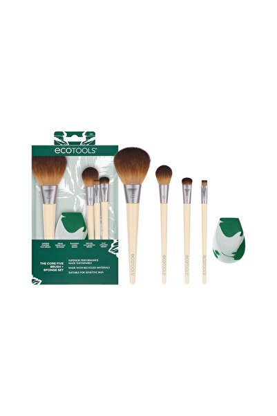 Ecotools Core Five Makeup Brush and Sponge Kit