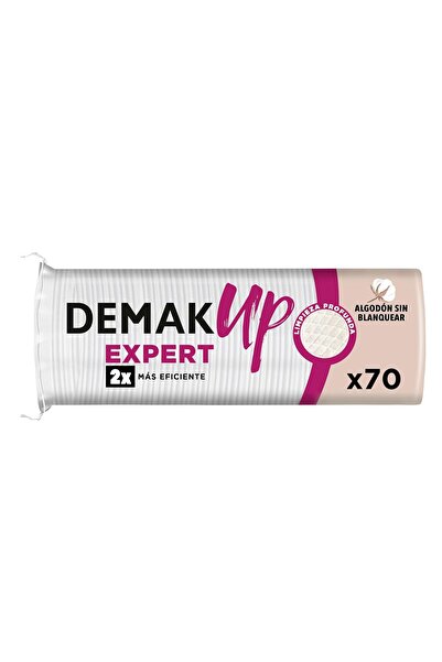 Demak'Up Discuri de bumbac rotunde Expert, 1 x 70 de discuri