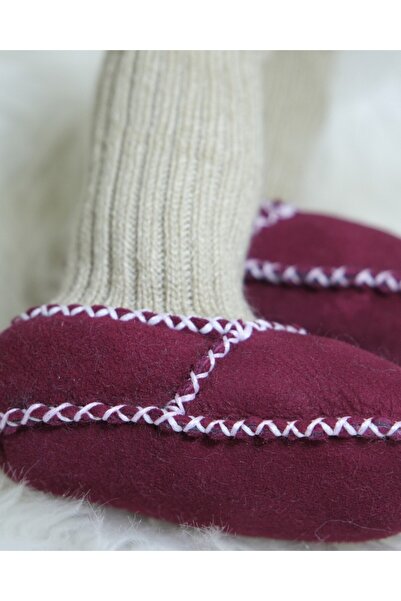 TTY Baby Booties Furry Genuine Lambskin