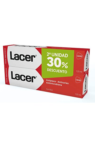 Lacer Pasta Duplo 2X125Ml