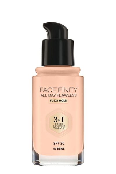 Max Factor Facefinity All Day Flawless 3 in 1 Foundation in Beige 55