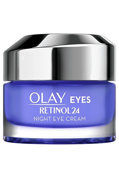 OLAY Retinol 24 Night Eye Cream, Fragrance-Free Retinol Facial Cream for Soft and Radiant Skin, 15 m