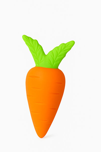 Papağanhane Havuç Şekilli Sesli Köpek Oyuncağı | Dayanıklı Diş Kaşıma ve Eğlenceli Oyun Aksesuarı