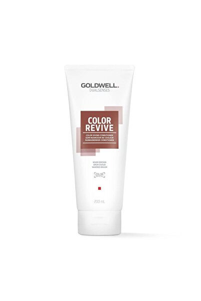 GOLDWELL Balsam de păr Dualsenses Color Revive Color Giving, maro cald, pentr...