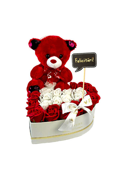 velve Σετ ευθραυστότητας για κορίτσια, σαπουνόφουσκες, αρκουδάκι, μήνυμα με τ...