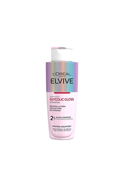 L'Oreal Paris L'Oréal Paris Elvive Glycolic Gloss Shampoo mit Glykolsäure, weiches und glänzendes Haar
