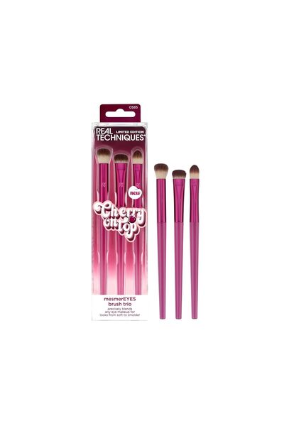 Ecotools Trio de pensule MesmerEYES CHERRY ON TOP