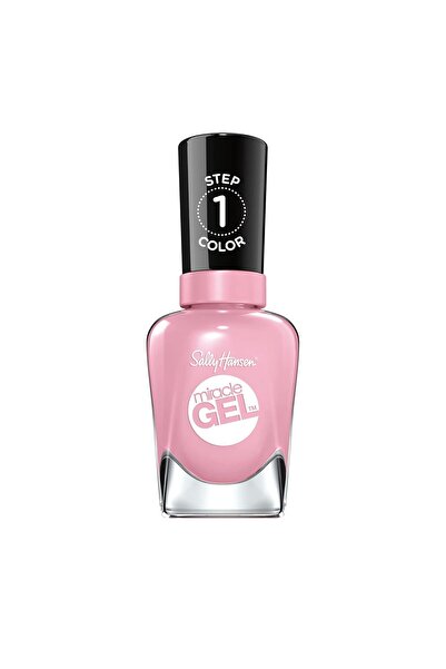 Sally Hansen Oja gel Miracle fără lumină UV artificială, Pinky Promise, roz, cu efect intens