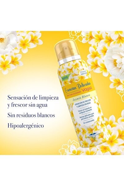 Vagisil Delicate Essences Hygiene Jasmine White Deodorant, 125 ml