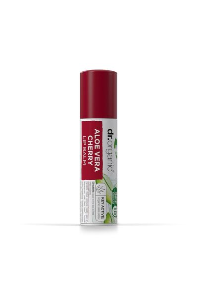 Dr. Organic Aloe Vera Cherry Lip Balm 5.7 ml