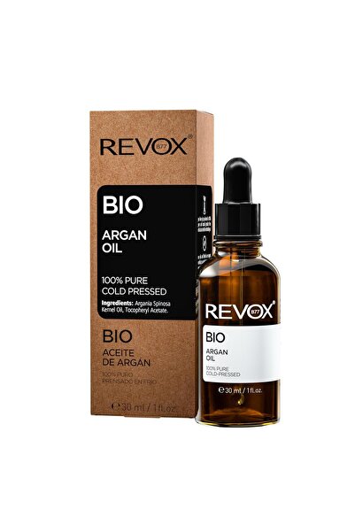 REVOX B77 Ulei hidratant de argan bio pentru față, corp și păr, 30 ml