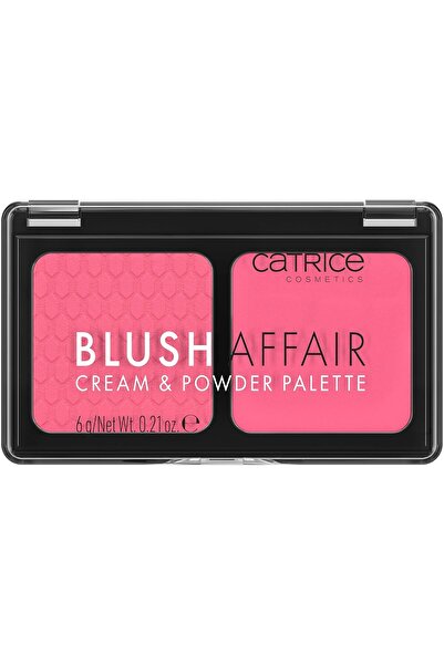 Catrice Paletă cremă și pudră Blush Affair, Rougepalette, Nr. 020, Roz