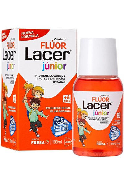 Lacer Colut Fluor Semanal Fresa 100Ml
