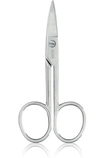 Beter Foarfece de manichiură cu lame curbate, cromate, 1 bucată