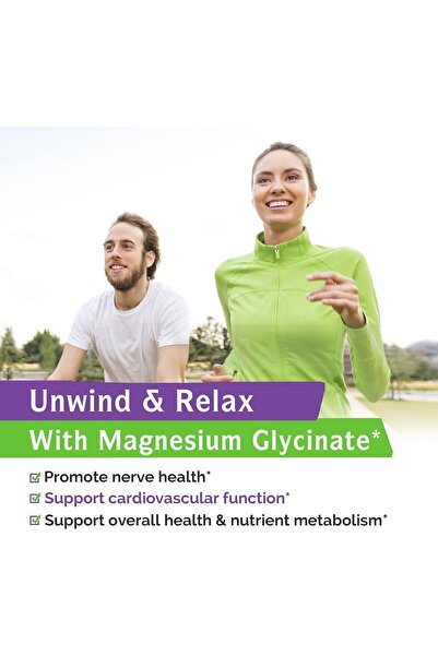 Innate Vitality Magnesium Glycinate 500mg - 70mg Elemental Magnesium, High Absorption, 120 Vegan Cap