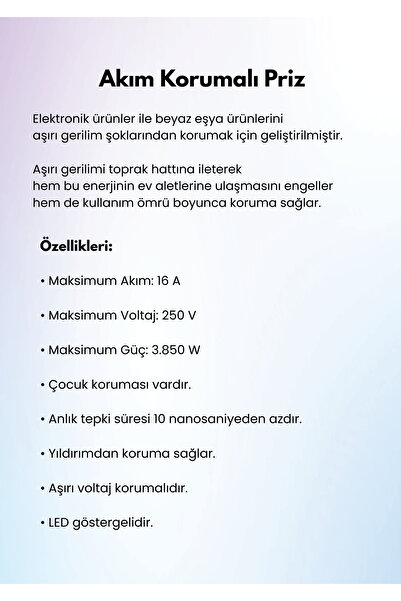 Quick&Shine Surge Protected Socket - Surge Protector Socket (2 Pieces)
