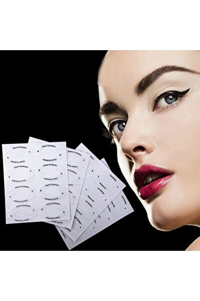 Momo Eyeliner Template Eyeshadow Template, 32-Piece Eye Makeup Sticker, Smokey Eyes and Cat Eyeliner, Cla