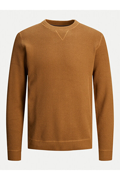 Jack & Jones Ανδρικό Πουλόβερ Jack Jones 12264668 Καφέ