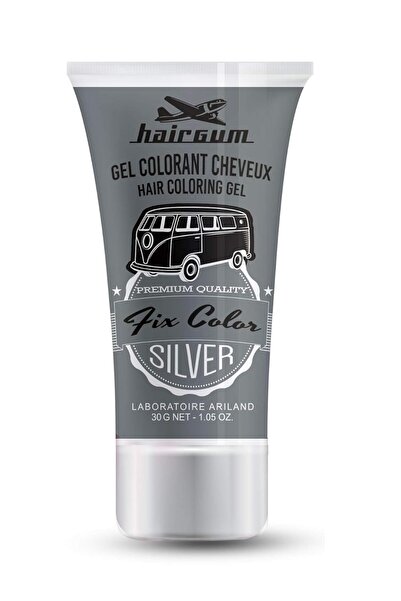 HAİRGUM Gel de păr Fix, culoare argintie