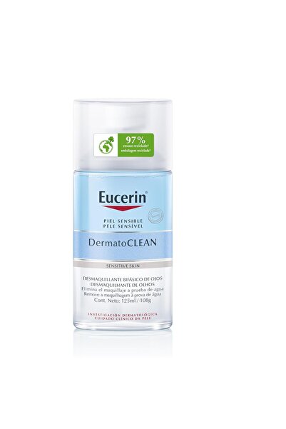 Eucerin Dermatoclean Facial Make-up Remover, 125 ml