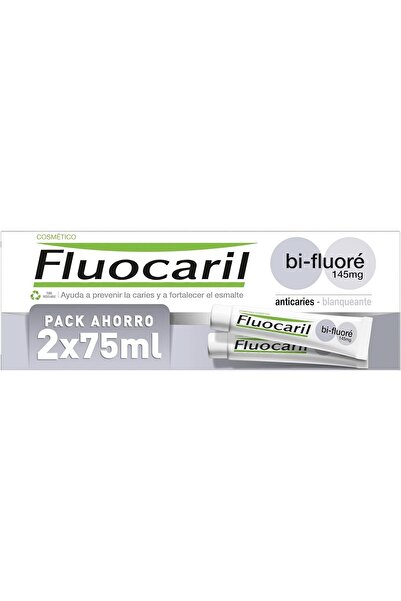 Fluocaril Pastă de dinți bifluorată pentru albirea dinților 2 x 75 ml