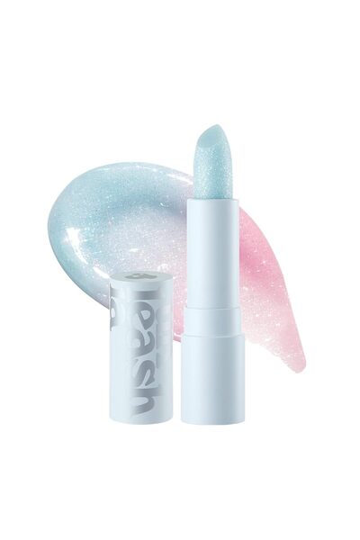 UNLEASHIA Glacier Lip Balm - High-quality lip care with shea butter & vitamins - Silver shimmering l