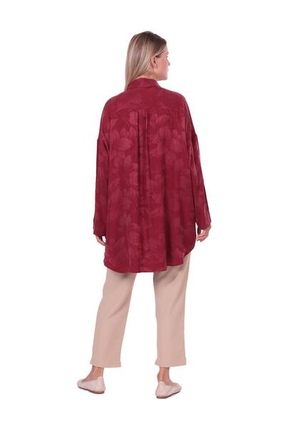 Invee Блуза Rozaliya BURGUNDY