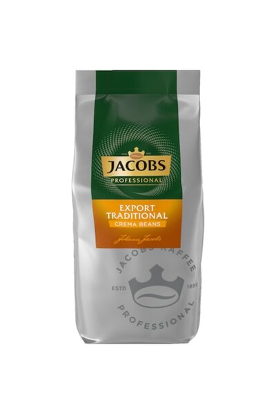 Jacobs Boabe de cafea tradiționale Export, 1 kg
