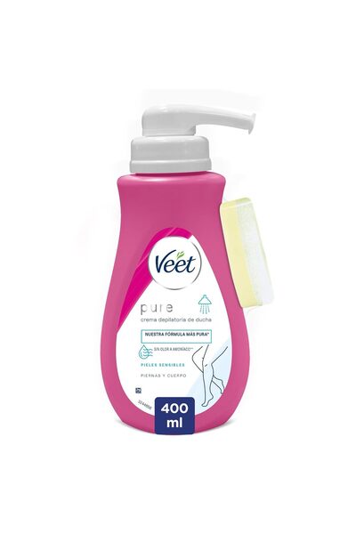Veet Sensitive Skin Shower Hair Removal Cream 400 ml