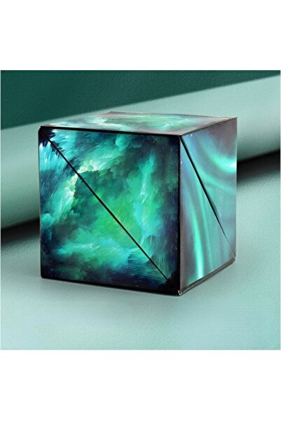 GEAKISO Interactive Magnetic Toy, Rubik Cube Type, 3D Geometry, Magic Cube Puzzle