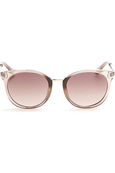 Guess Unisex-Adults GU7459 57F 52 Sunglasses, Beige