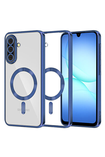 Techsuit Πολυτελής θήκη για Samsung Galaxy A17 5G Luxury Crystal MagSafe, μπλε