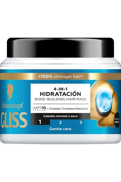 Gliss Aqua Revive Mask 400ML for Dry Hair