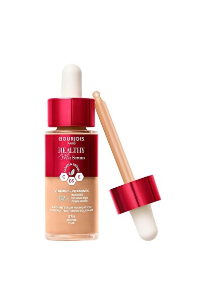 Bourjois Ser pentru fond de ten Healthy Mix Clean, 57N, bronz, 30 ml